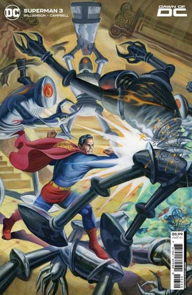 Stock photo of Superman #3F Steve Rude Superman Card Stock Variant comic sold by Stronghold Collectibles