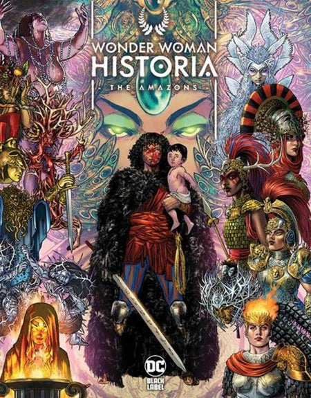 Stock photo of Wonder Woman Historia The Amazons Hardcover Direct Market Edition comic sold by Stronghold Collectibles