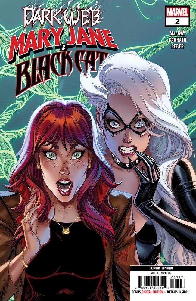 Stock Photo of Mary Jane And Black Cat #2 (Of 5) 2nd Print Campbell Variant comic sold by Stronghold Collectibles