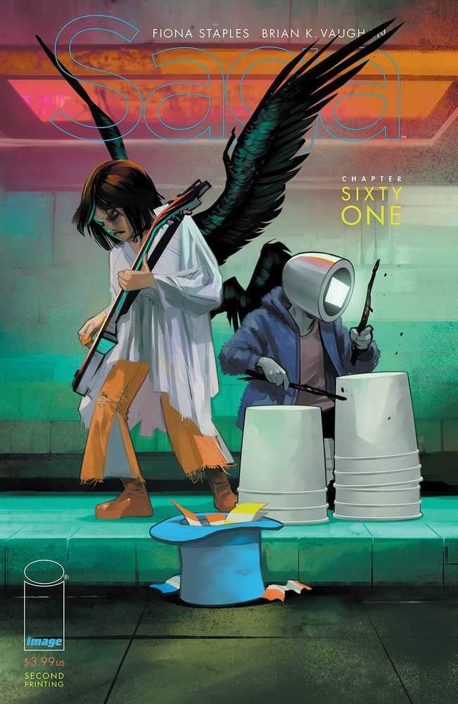 Stock photo of Saga #61 2nd Print comic sold by Stronghold Collectibles