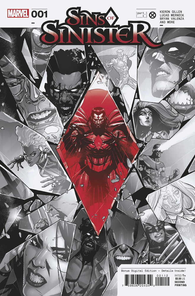 Stock photo of Sins Of Sinister #1 2nd Print Leinil Yu Variant comic sold by Stronghold Collectibles