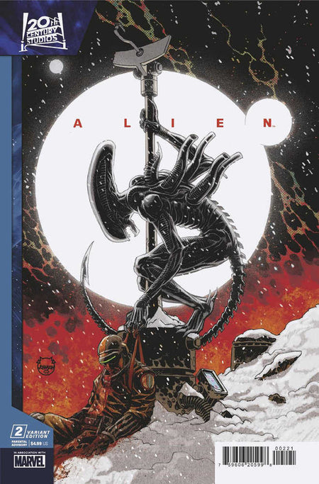 Stock photo of Alien 2 Dave Johnson Variant comic sold by Stronghold Collectibles