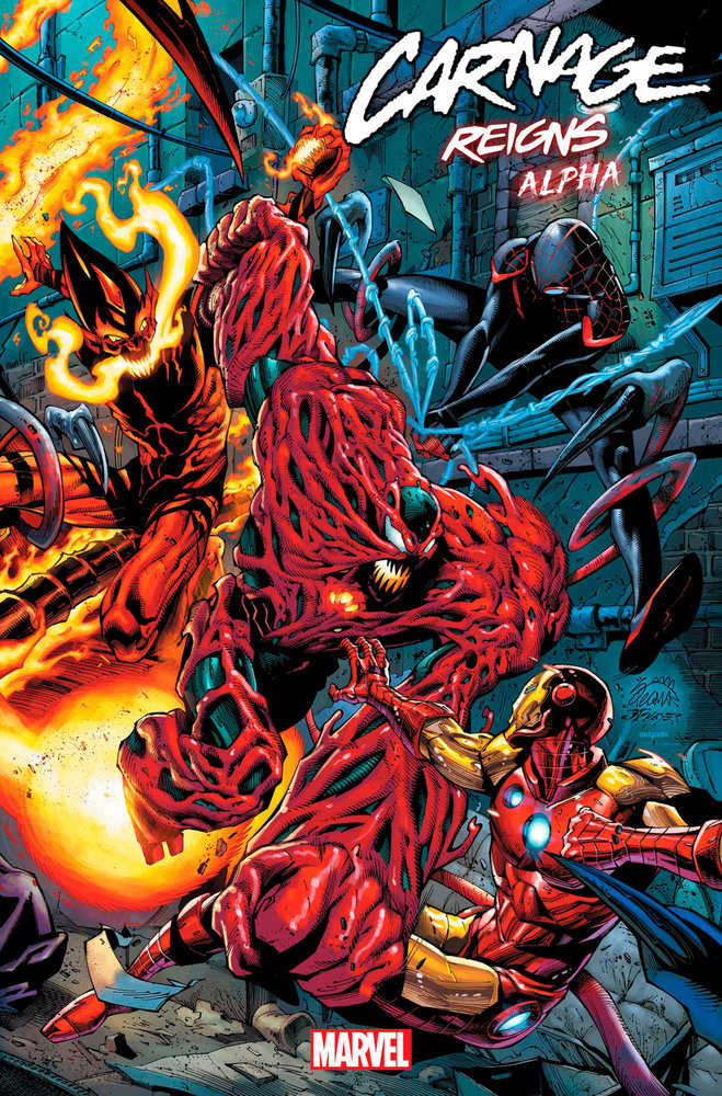 Stock Photo of Carnage Reigns Alpha 1 comics sold by Stronghold Collectibles