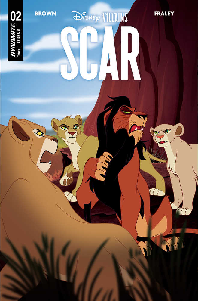 Stock Photo of Disney Villains Scar #2 CVR B Forstner comic sold by Stronghold Collectibles