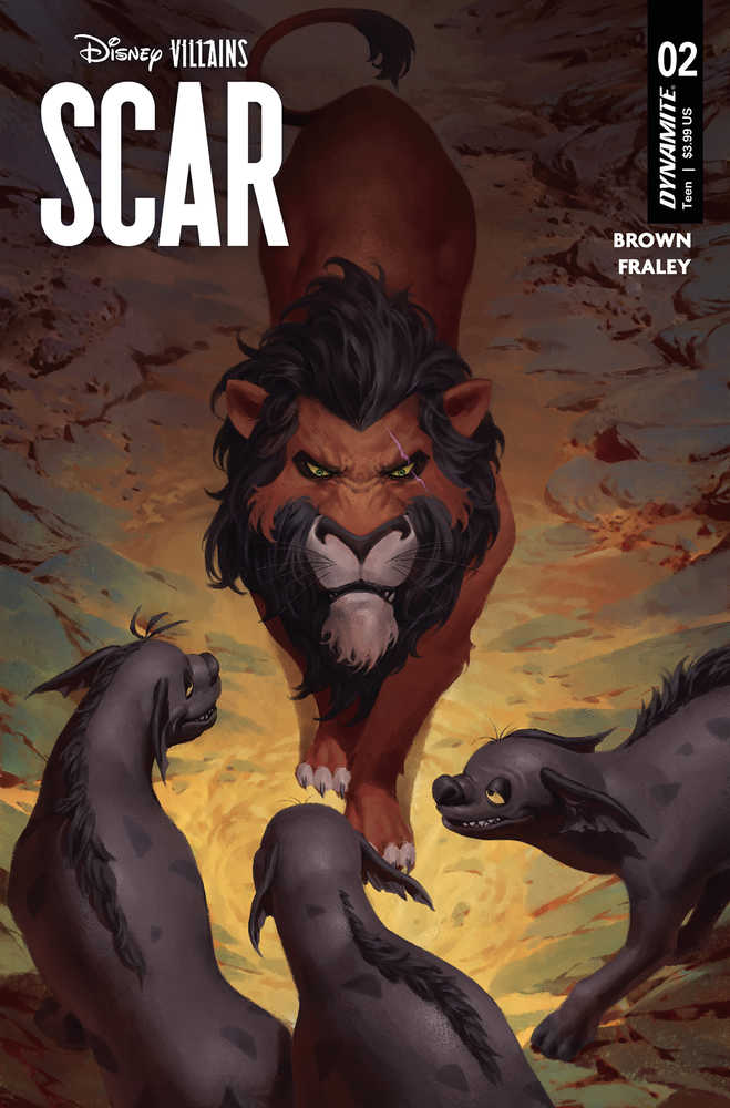 Stock Photo of Disney Villains Scar #2 CVR D Yoon comic sold by Stronghold Collectibles