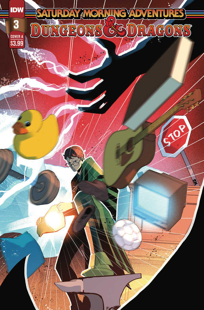 Stock Photo of Dungeons & Dragons Saturday Morning Adventures #3 CVR A (Kambadais) comic sold by Stronghold Collectibles