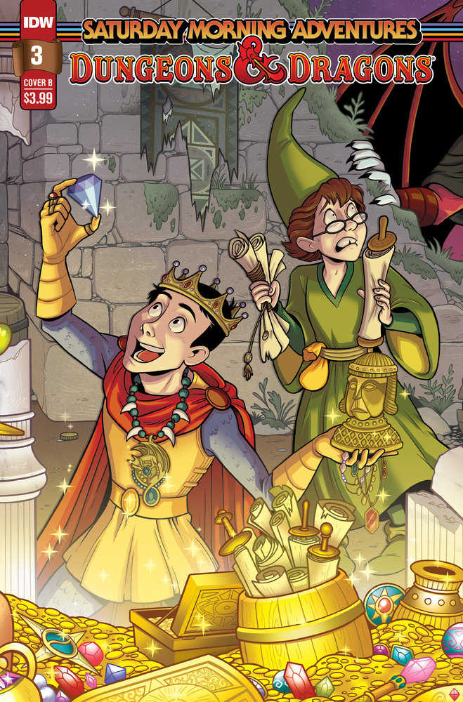 Stock Photo of Dungeons & Dragons Saturday Morning Adventures #3 Variant B (Hickey) comic sold by Stronghold Collectibles