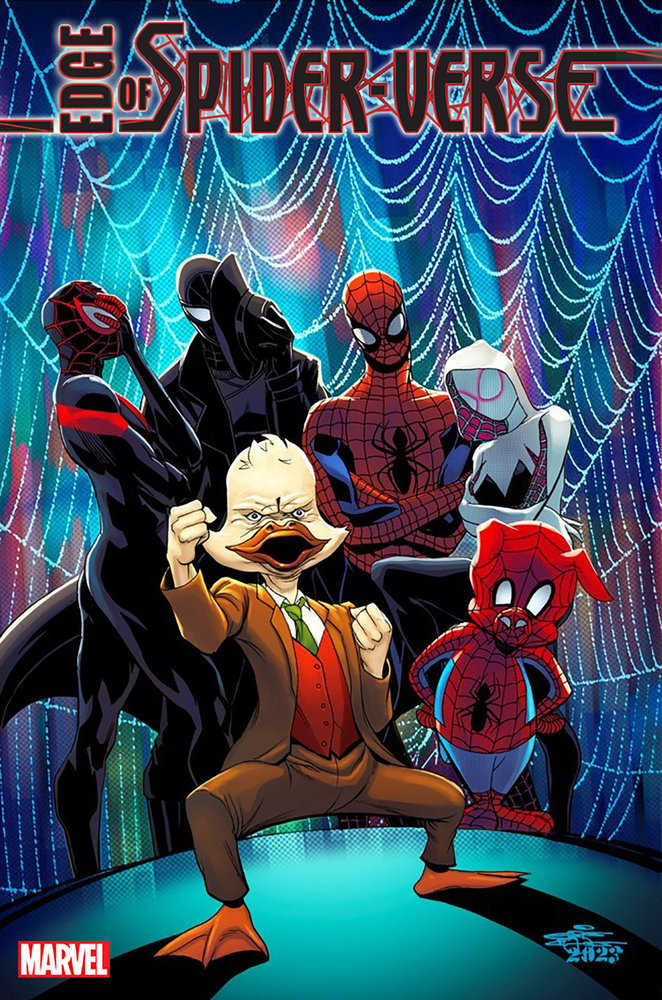 Stock Photo of Edge Of Spider-Verse 1 Chriscross Howard The Duck Variant comics sold by Stronghold Collectibles