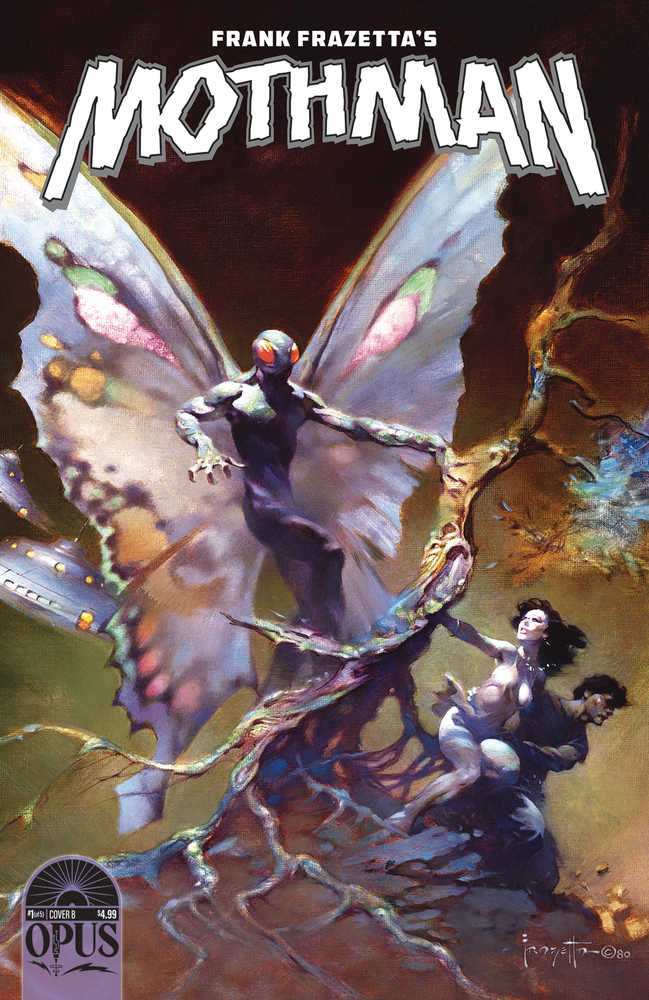 Stock Photo of Frank Frazetta Mothman #1 (Of 5) CVR B Frazetta comic sold by Stronghold Collectibles