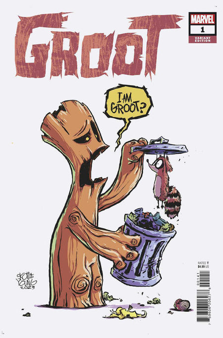 Stock Photo of Groot 1 Skottie Young Variant comics sold by Stronghold Collectibles