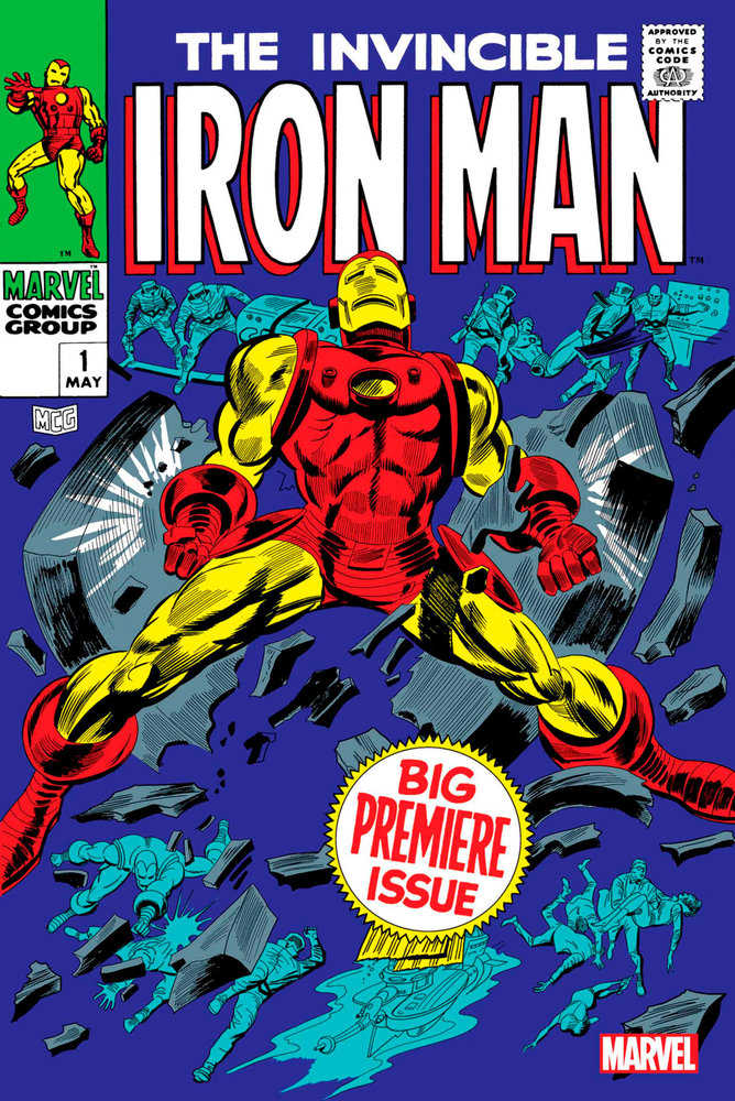 Stock Photo of Iron Man 1 Facsimile Edition comic sold by Stronghold Collectibles
