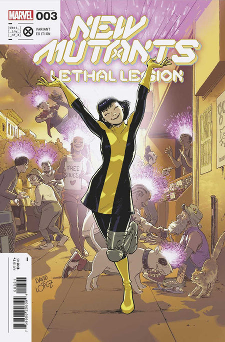 Stock Photo of New Mutants Lethal Legion 3 David Lopez Variant comic sold by Stronghold Collectibles