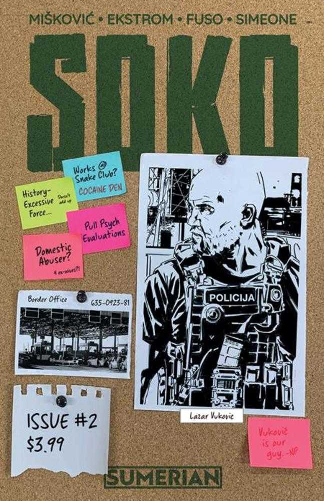 Stock Photo of Soko #2 (Of 4) CVR E Limited Edition Antonio Fuso Variant  comic sold by Stronghold Collectibles