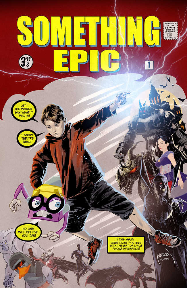 Stock Photo of Something Epic #1 CVR D Kudranski comic sold by Stronghold Collectibles