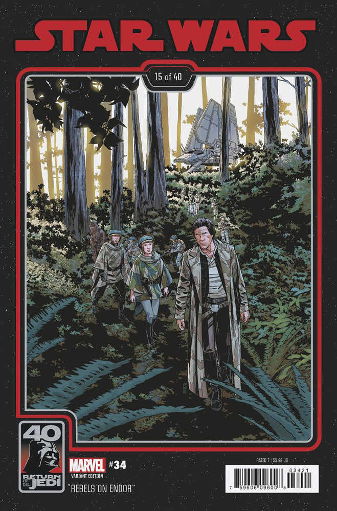 Stock Photo of Star Wars 34 Chris Sprouse Return Of The Jedi 40th Anniversary Variant comics sold by Stronghold Collectibles