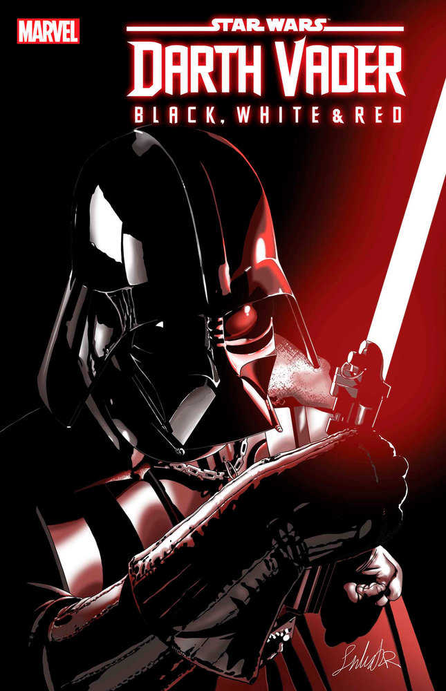 Stock Photo of Star Wars Darth Vader - Black, White & Red 2 Salvador Larroca Variant comic sold by Stronghold Collectibles