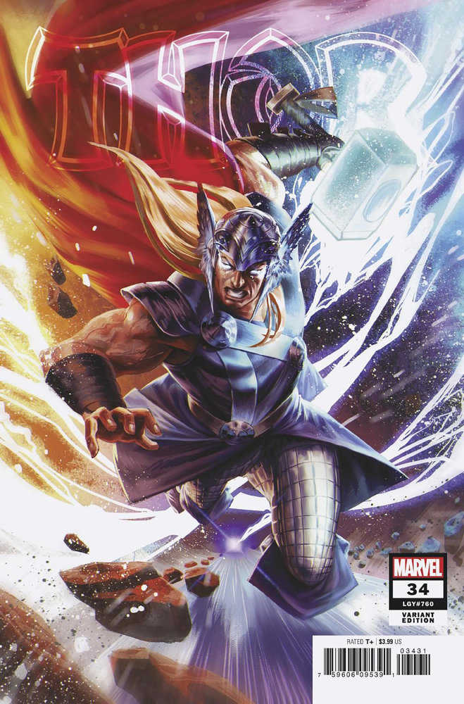 Stock Photo of Thor 34 Mateus Manhanini Variant comic sold by Stronghold Collectibles