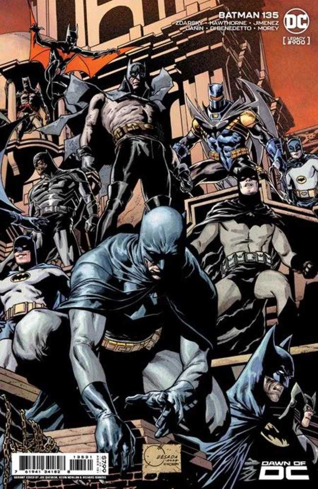 Stock Photo of Batman #135 CVR C Joe Quesada Connecting Card Stock Variant (#900) comic sold by Stronghold Collectibles