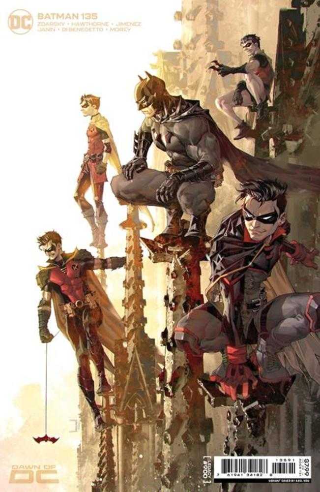 Stock Photo of Batman #135 CVR F Kael Ngu Card Stock Variant (#900) comic sold by Stronghold Collectibles