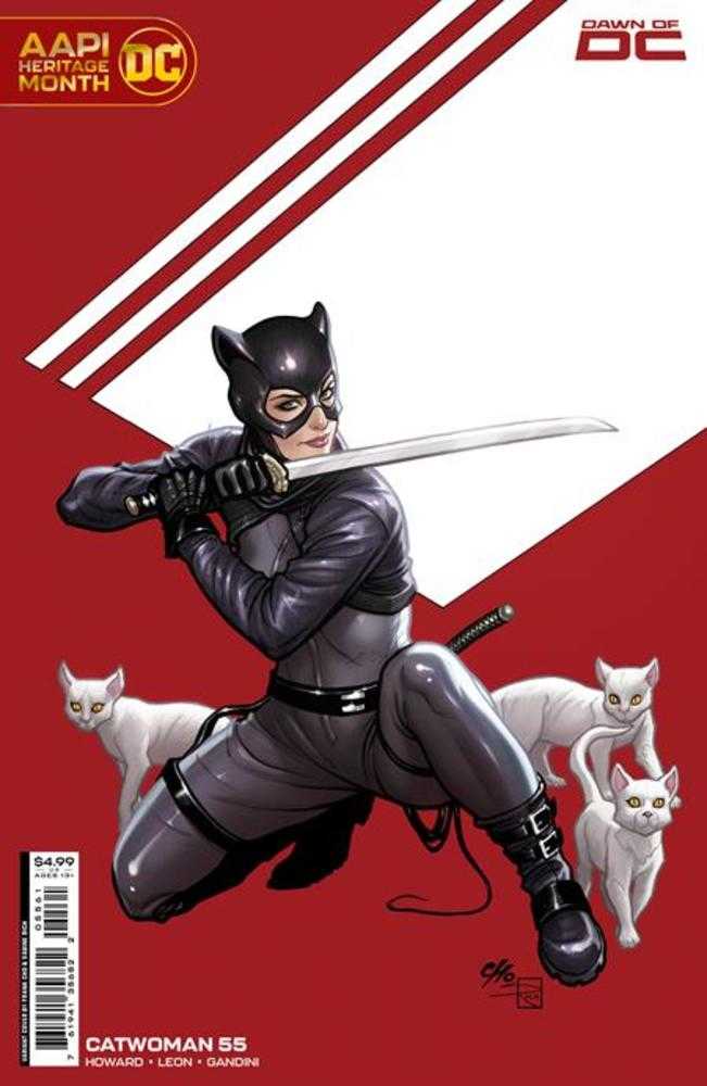 Stock Photo of Catwoman #55 CVR D Frank Cho AAPI Heritage Month Card Stock Variant comic sold by Stronghold Collectibles