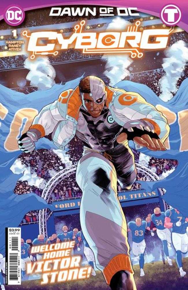 Stock Photo of Cyborg #1 (Of 6) CVR A Edwin Galmon comic sold by Stronghold Collectibles