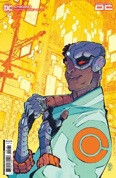 Stock Photo of Cyborg #1 (Of 6) CVR C Jorge Corona Card Stock Variant comic sold by Stronghold Collectibles