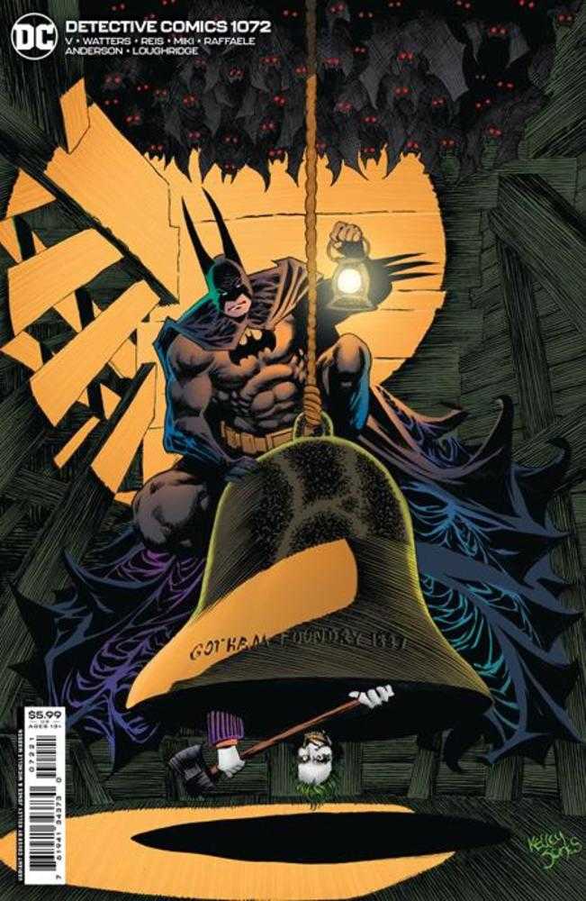 Stock photo of Detective Comics #1072 CVR B Kelley Jones Card Stock Variant comic sold by Stronghold Collectibles