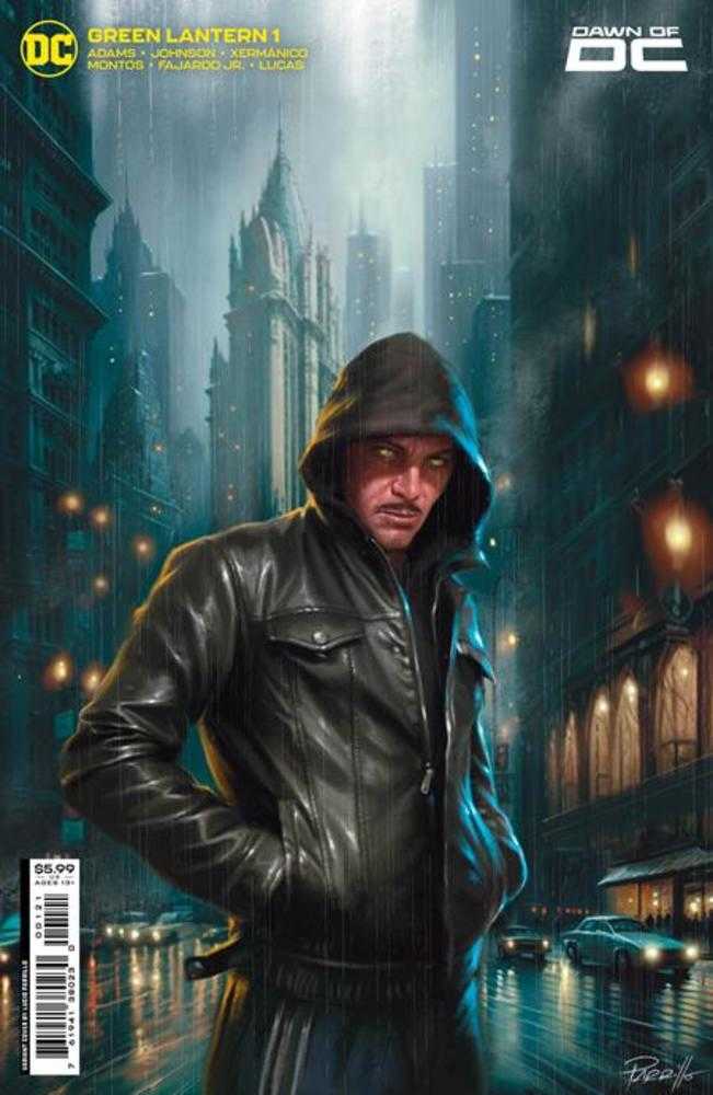 Stock Photo of Green Lantern #1 CVR B Lucio Parrillo Card Stock Variant comic sold by Stronghold Collectibles