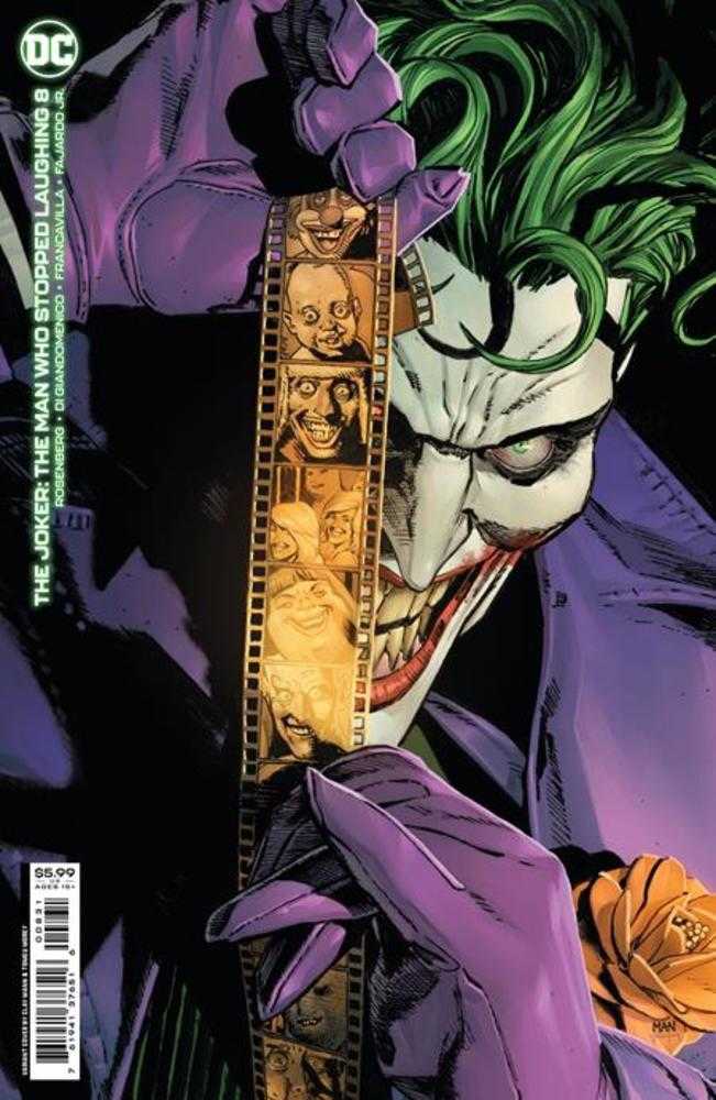 Stock Photo of Joker The Man Who Stopped Laughing #8 CVR C Clay Mann Variant comic sold by Stronghold Collectibles