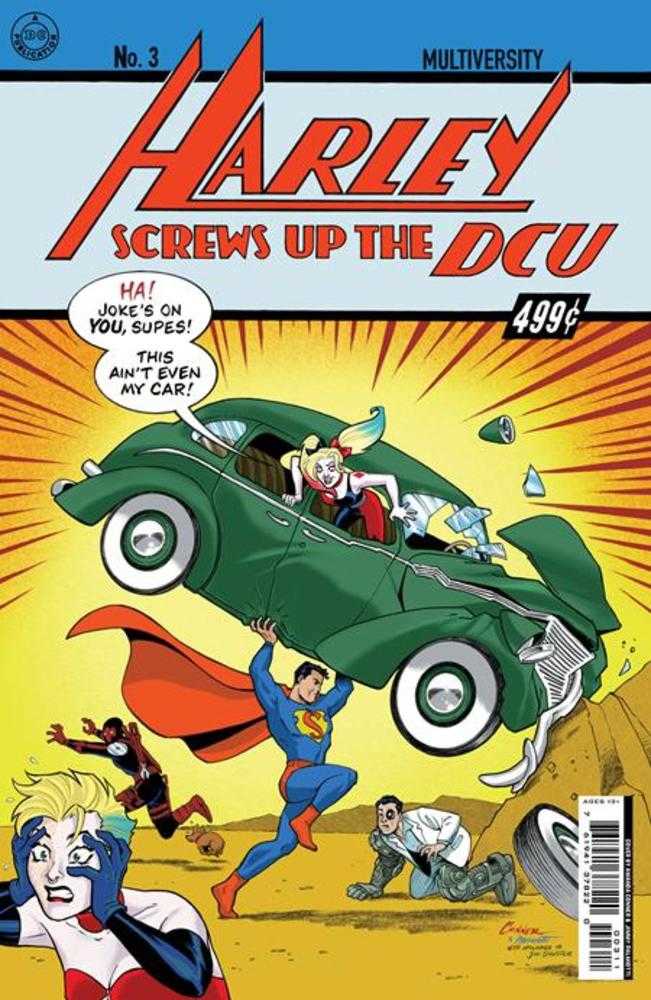 Stock Photo of Multiversity Harley Screws Up The DCU #3 (Of 6) CVR A Amanda Conner comic sold by Stronghold Collectibles