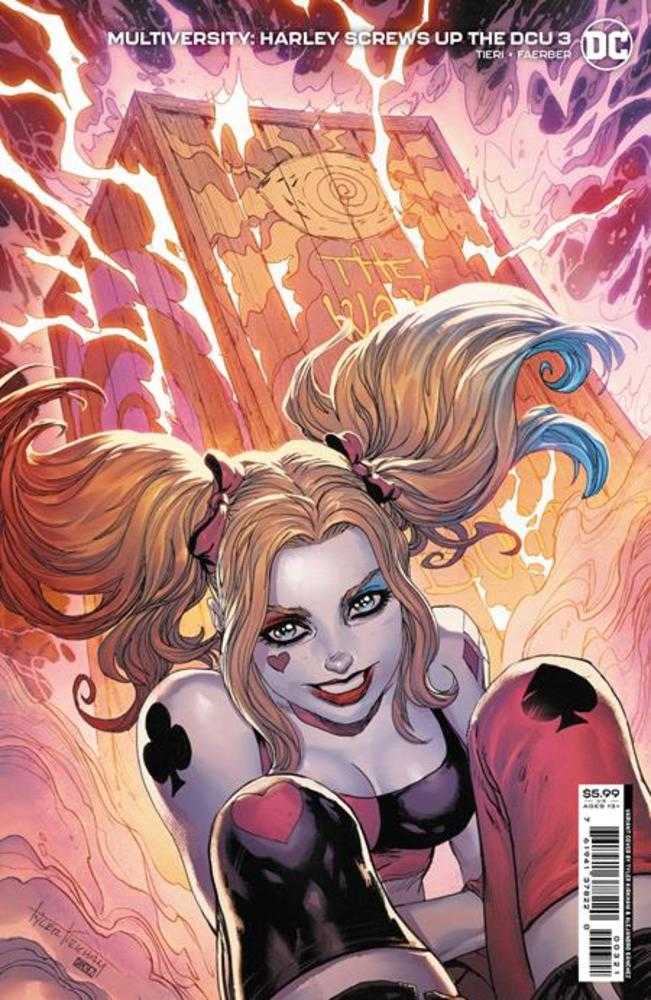 Stock Photo of Multiversity Harley Screws Up The DCU #3 (Of 6) CVR B Tyler Kirkham Card Stock Variant comic sold by Stronghold Collectibles