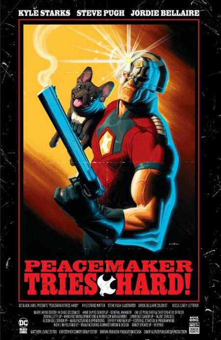 Stock Photo of Peacemaker Tries Hard #1 (Of 6) CVR C Kris Anka Movie Poster Variant comic sold by Stronghold Collectibles