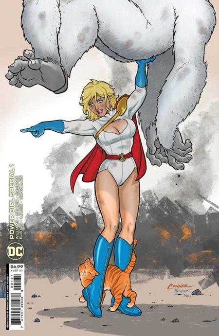 Stock photo of Power Girl Special #1 (One Shot) CVR C Amanda Conner Card Stock Variant comic sold by Stronghold Collectibles