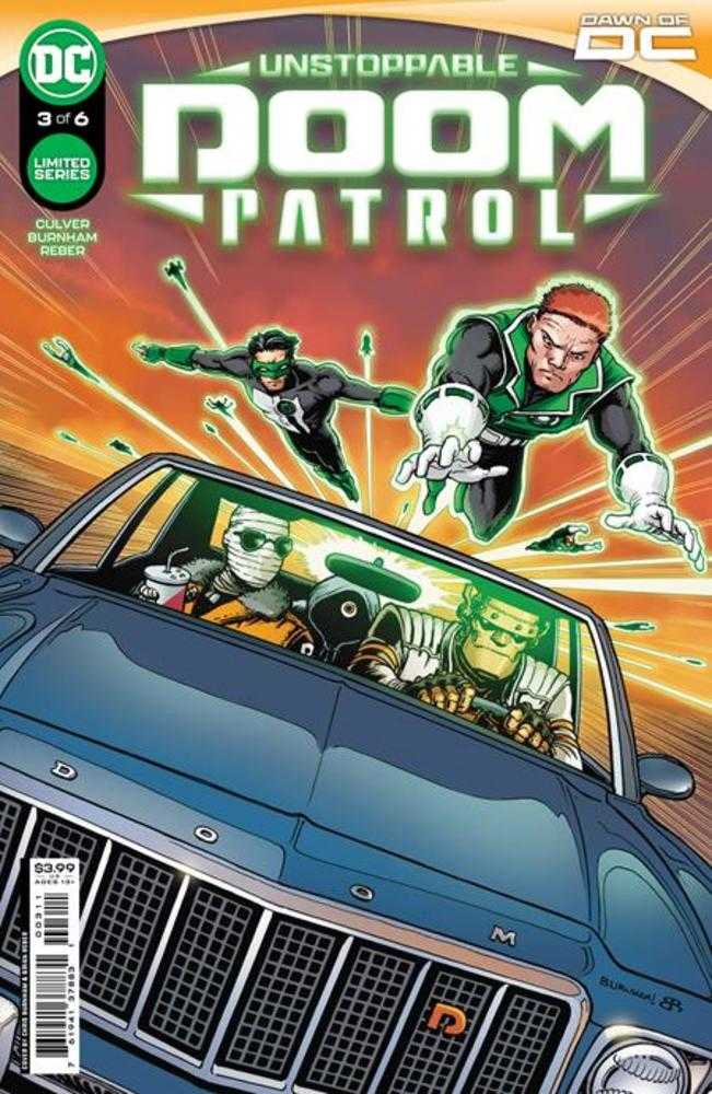 Stock Photo of Unstoppable Doom Patrol #3 (Of 6) CVR A Chris Burnham comic sold by Stronghold Collectibles