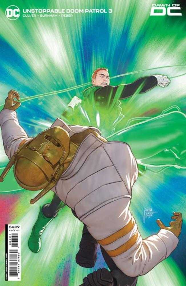 Stock Photo of Unstoppable Doom Patrol #3 (Of 6) CVR B Mikel Janin Card Stock Variant comic sold by Stronghold Collectibles