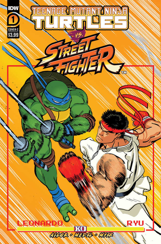 Stock photo of TMNT vs Street Fighter #1 (Of 5) CVR C Reilly comic sold by Stronghold Collectibles
