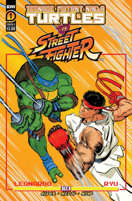 Stock photo of TMNT vs Street Fighter #1 (Of 5) CVR C Reilly comic sold by Stronghold Collectibles