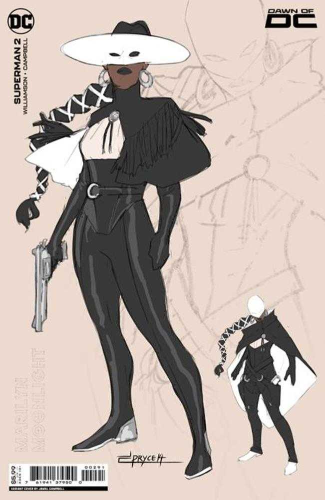 Stock Photo of Superman #2I Jamal Campbell Design Card Stock Variant comic sold by Stronghold Collectibles