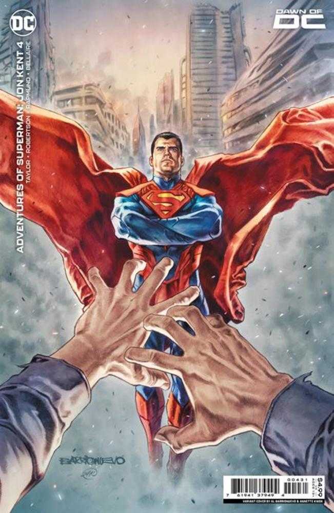 Stock photo of Adventures Of Superman Jon Kent #4 (Of 6) CVR C Al Barrionuevo Card Stock Variant comic sold by Stronghold Collectibles