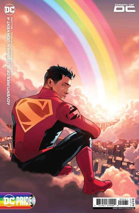 Stock photo of Adventures Of Superman Jon Kent #4 (Of 6) CVR D Stephen Byrne DC Pride Card Stock Variant comic sold by Stronghold Collectibles