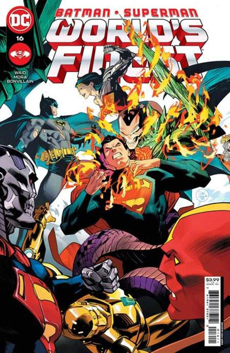 Stock Photo Batman Superman Worlds Finest #16 CVR A Dan Mora comic sold by Stronghold Collectibles