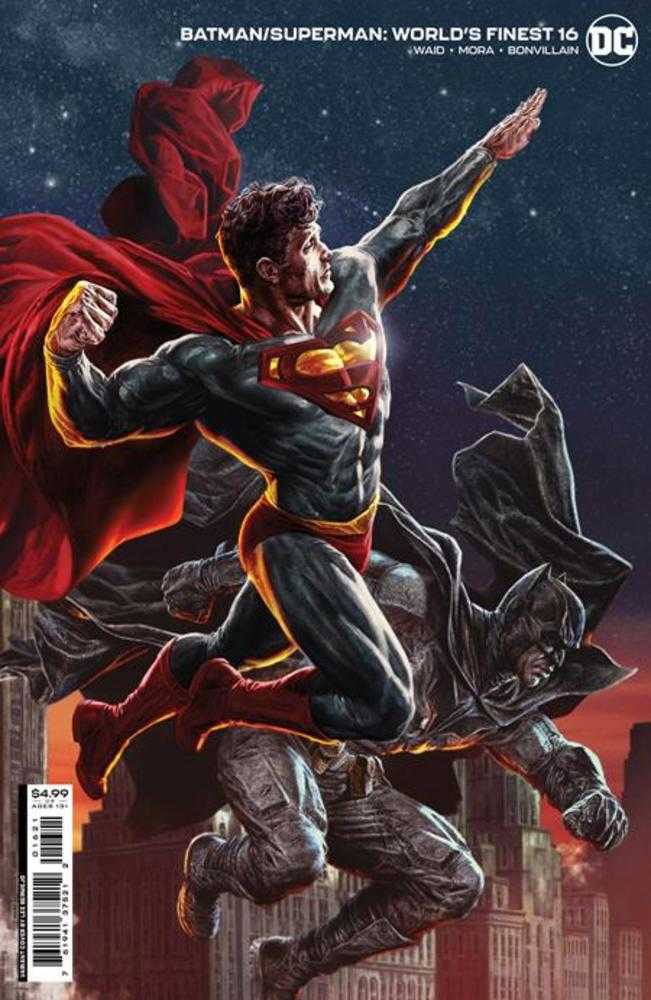 Stock Photo Batman Superman Worlds Finest #16 CVR B Lee Bermejo Card Stock Variant comic sold by Stronghold Collectibles