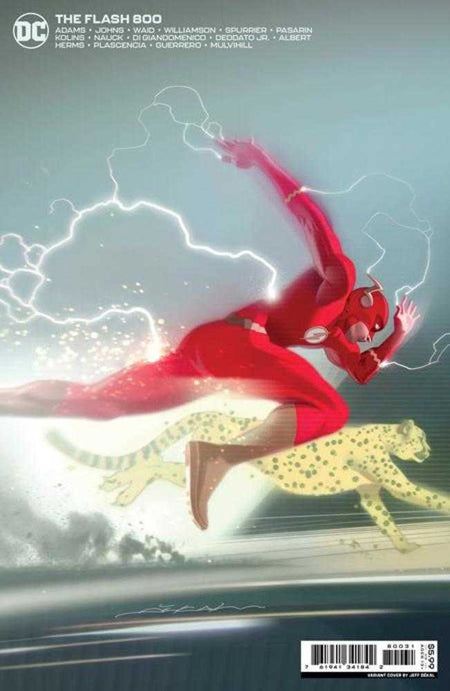 Stock photo of Flash #800 CVR C Jeff Dekal Card Stock Variant comic sold by Stronghold Collectibles
