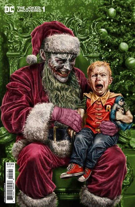 Stock photo of Joker Uncovered #1 (One Shot) CVR C Lee Bermejo Foil Variant comic sold by Stronghold Collectibles