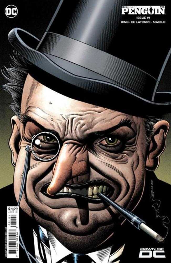 Stock Photo of Penguin #1 CVR B Brian Bolland Card Stock Variant comic sold by Stronghold Collectibles