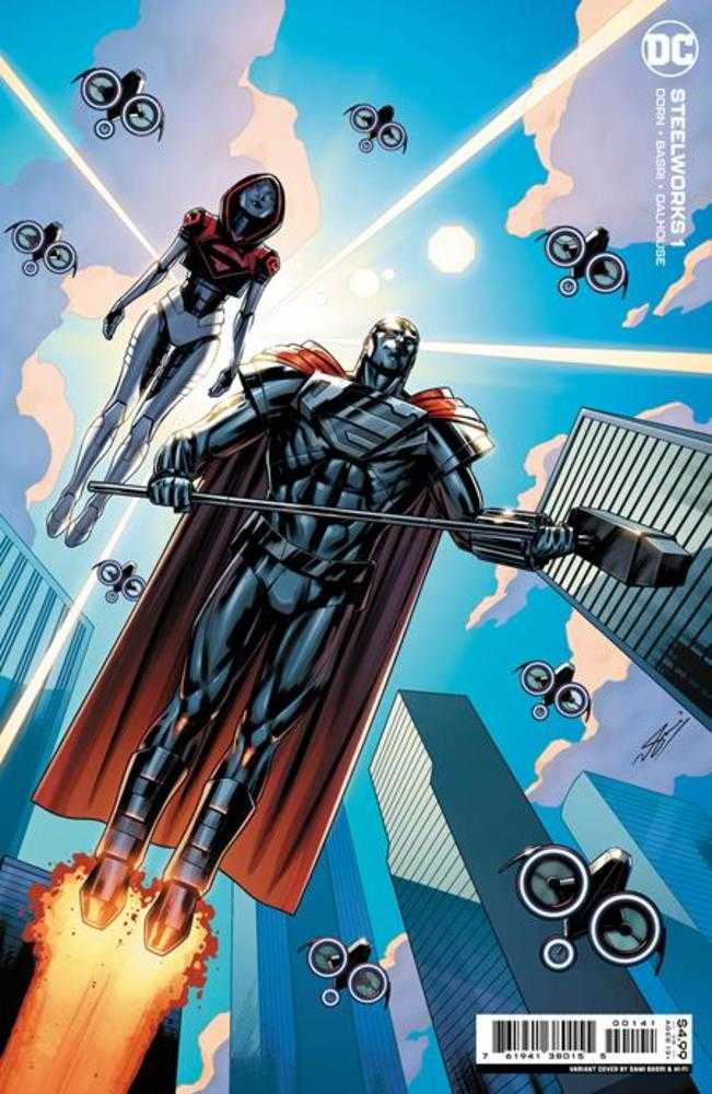 Stock photo of Steelworks #1 (Of 6) CVR C Sami Basri Card Stock Variant comic sold by Stronghold Collectibles