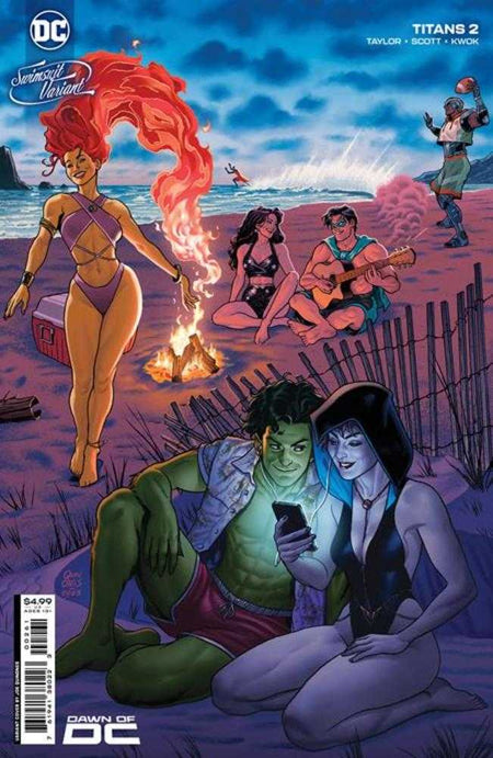 Stock Photo Titans #2 CVR E Joe Quinones Swimsuit Card Stock Variant comic sold by Stronghold Collectibles