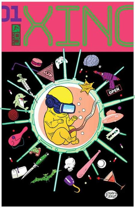 Stock photo of Xino #1 (Of 3) CVR D Shaky Kane Variant sold by Stronghold Collectibles