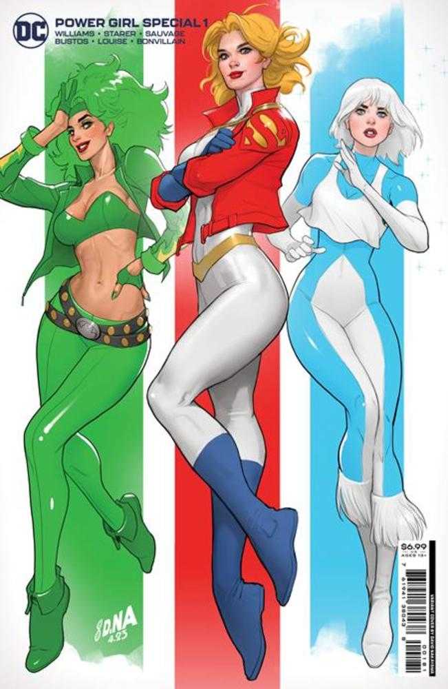 Stock photo of Power Girl Special #1 (One Shot) CVR F David Nakayama Card Stock Variant comic sold by Stronghold Collectibles