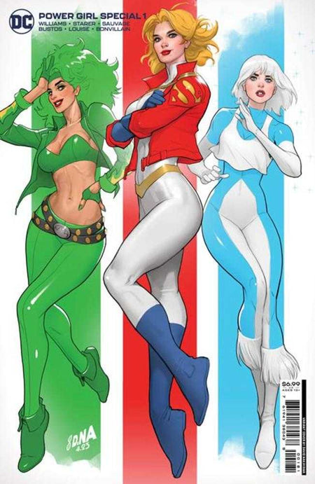 Stock photo of Power Girl Special #1 (One Shot) CVR F David Nakayama Card Stock Variant comic sold by Stronghold Collectibles